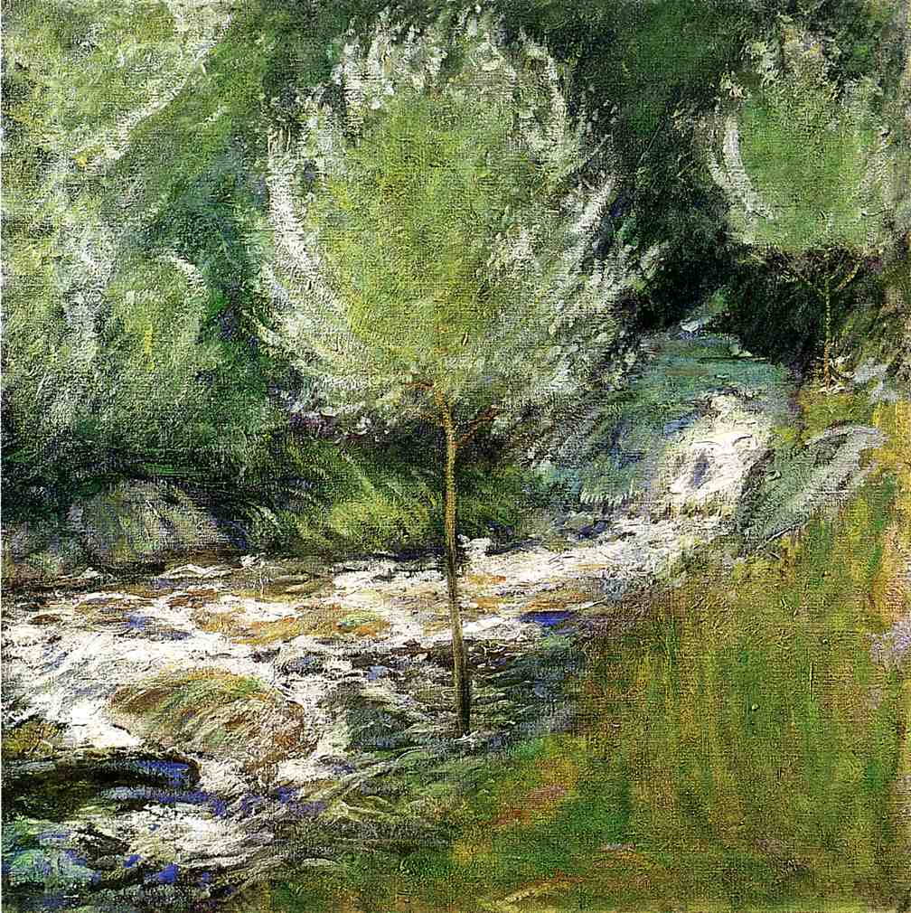 The Brook, Greenwich, Connecticut by John Twachtman,A3(16x12")Poster