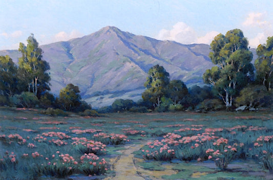 A Field of Blooming Phlox by Alexis Matthew Podchernikoff,16x12(A3) Poster