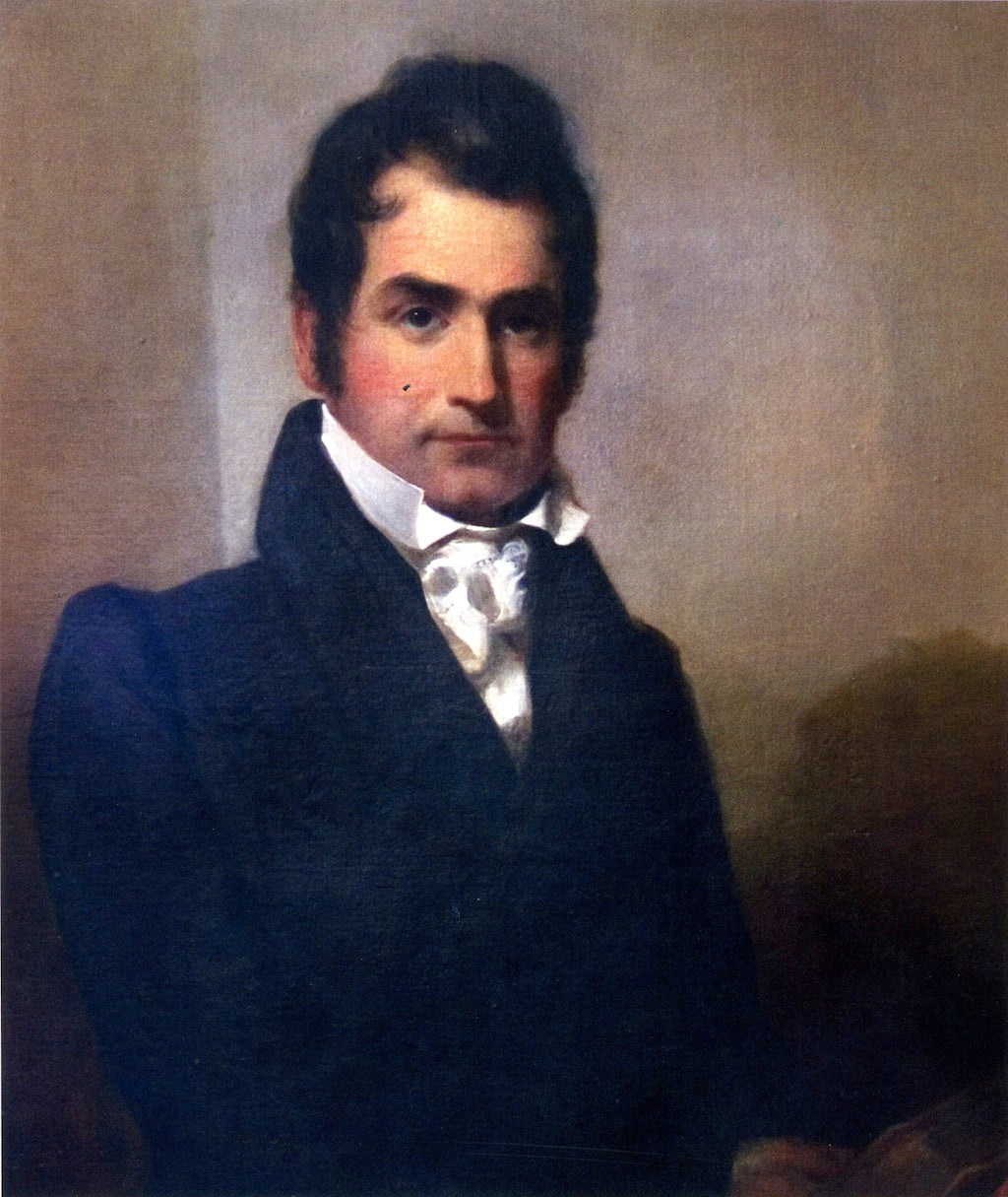 Henry Bedelman Bascom, vintage artwork by John Neagle, A3 (16x12") Poster Print