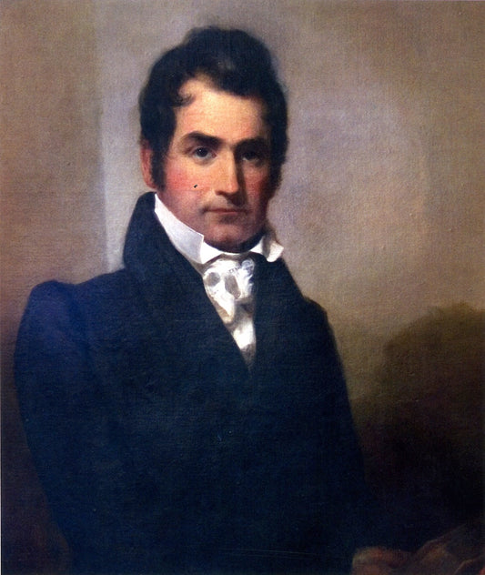 Henry Bedelman Bascom, vintage artwork by John Neagle, A3 (16x12") Poster Print