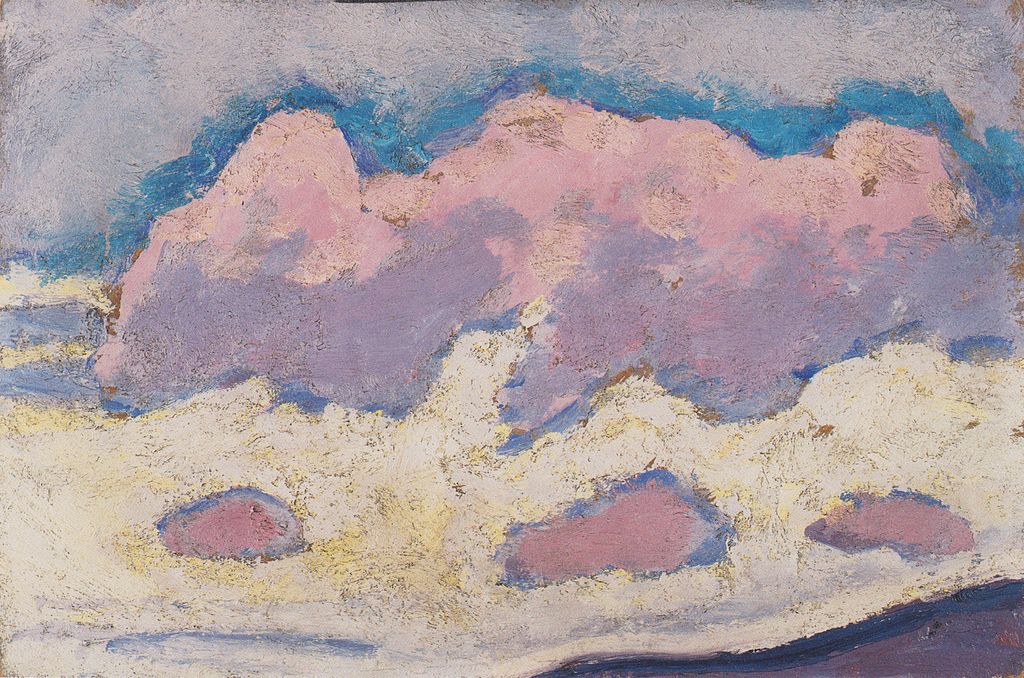 Clouds (study) by Koloman Moser,A3(16x12")Poster