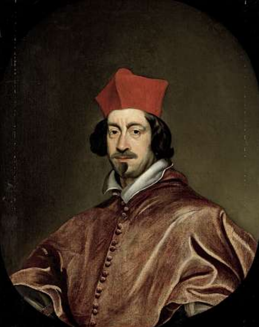 Cardinal Ernst Adalbert, vintage artwork by Frans Luyckx, 12x8" (A4) Poster