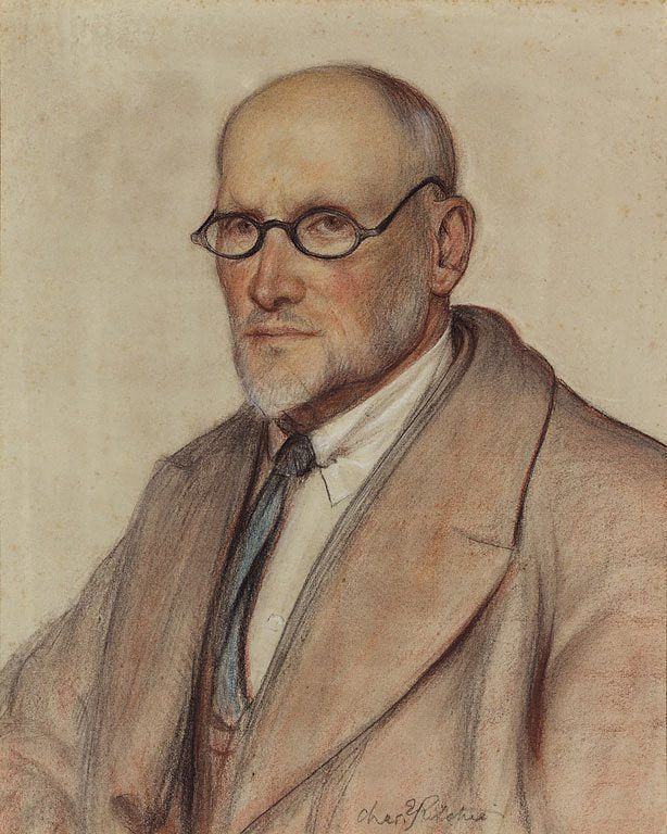 Charles E. Ritchie, vintage artwork by Tom Roberts, 12x8" (A4) Poster