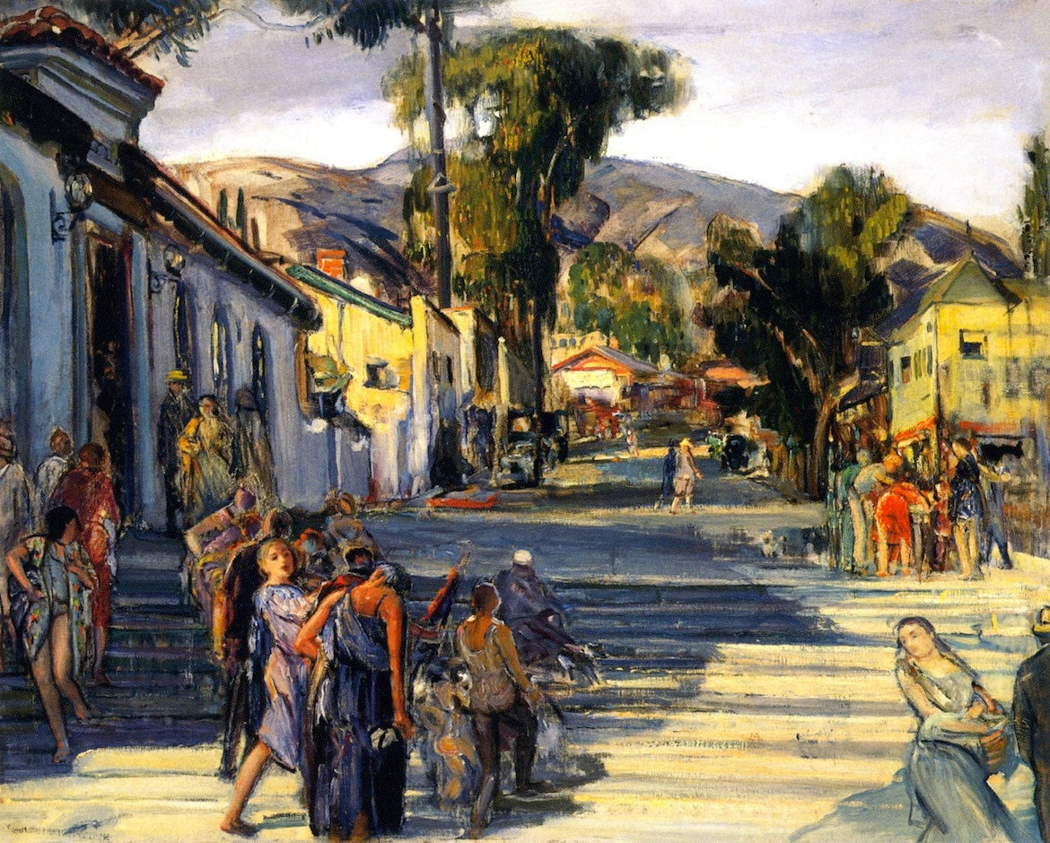 Café Las Ondas by Joseph Kleitsch,16x12(A3) Poster