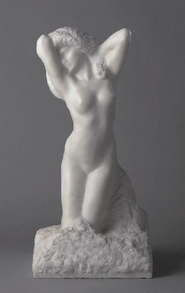 La toilette de Venus or Le Reveil, vintage artwork by Auguste Rodin, 12x8" (A4) Poster