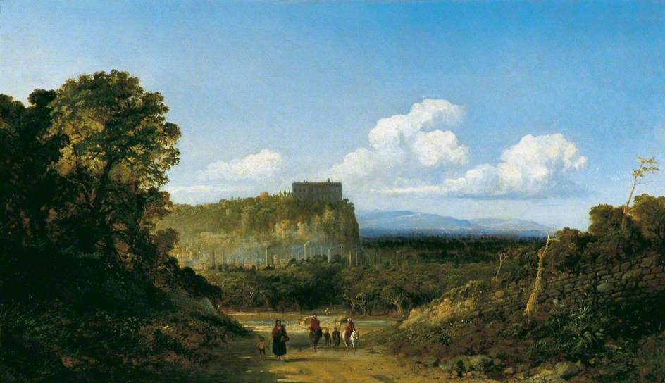 Nottingham Landscape, vintage artwork by Edmund John Niemann, A3 (16x12") Poster Print