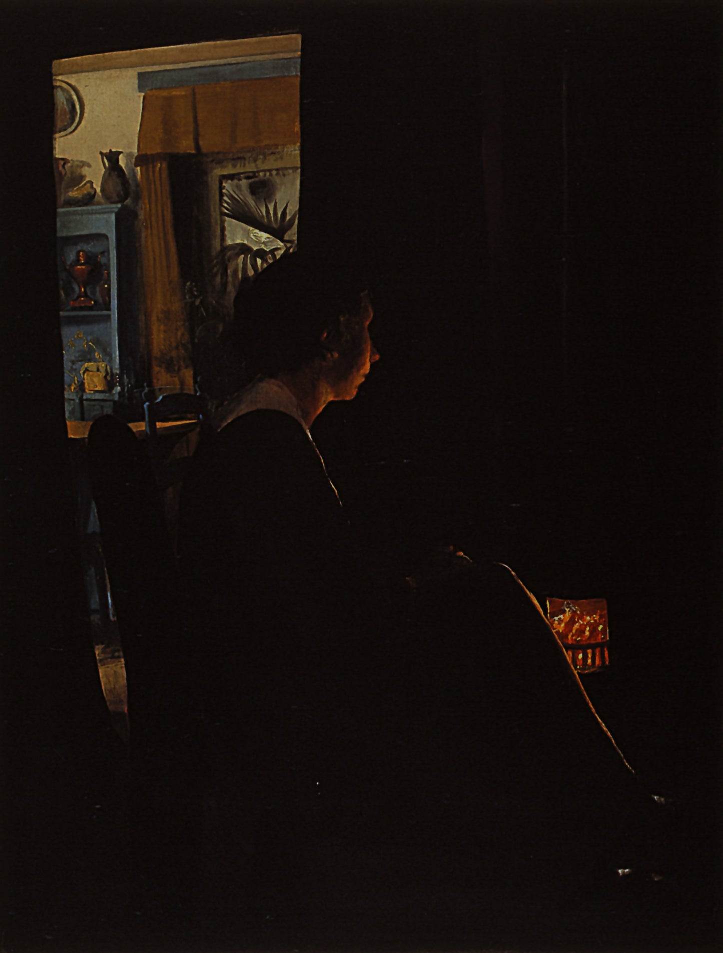 Twilight. The Artist's Wife by Lauritz Andersen (L.A.) Ring,A3(16x12")Poster