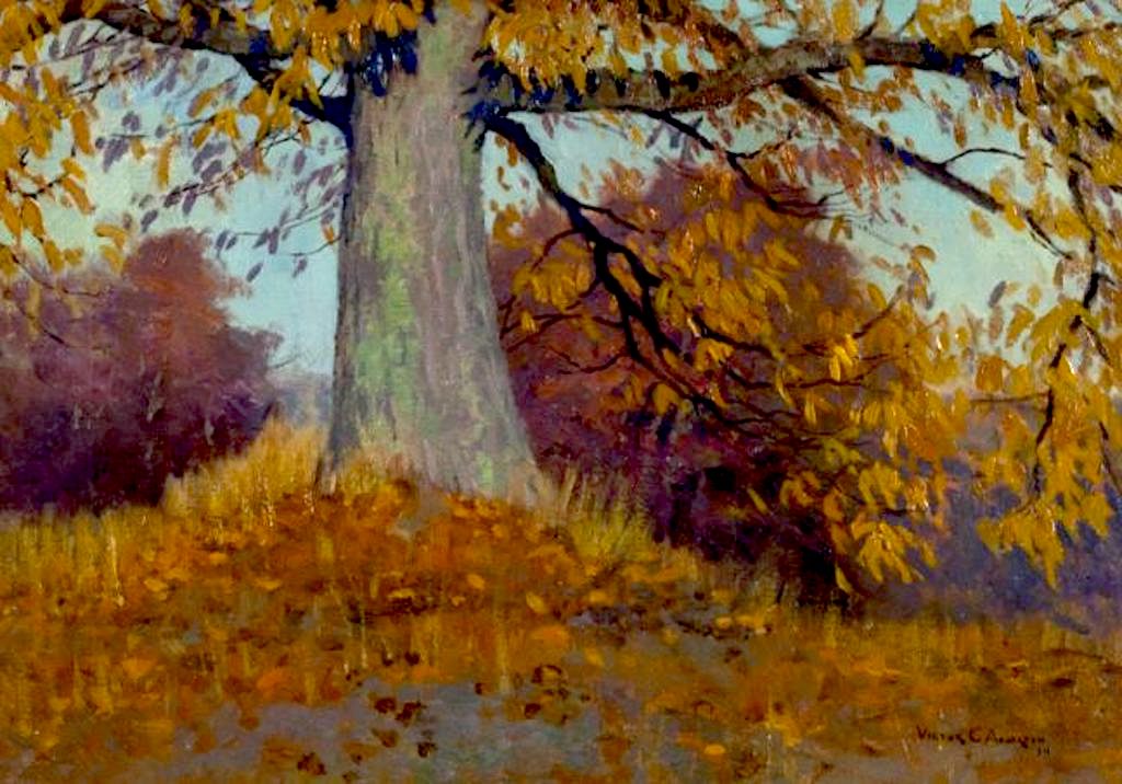 Big Tree by Victor Coleman Anderson,16x12(A3) Poster