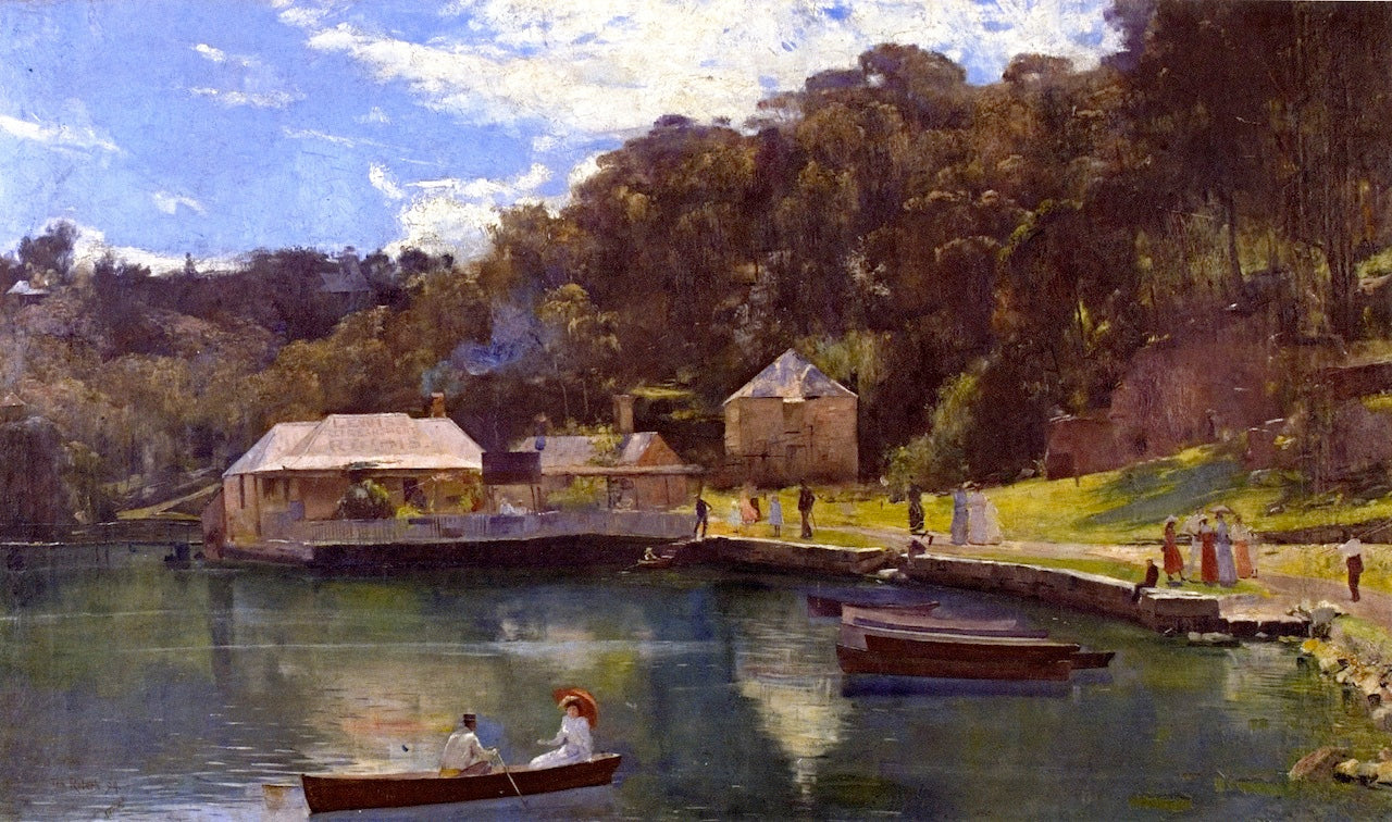 Mosman's Bay by Tom Roberts,A3(16x12")Poster