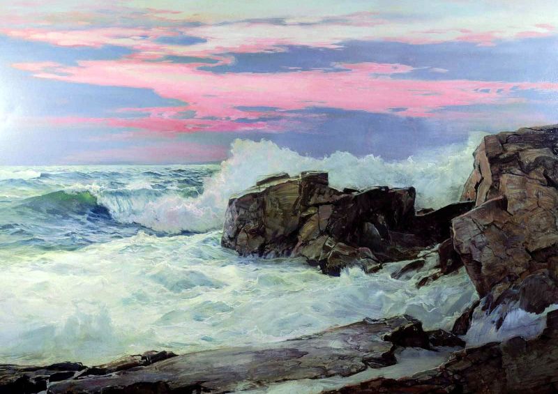 Close Of Day by Frederick Judd Waugh,A3(16x12")Poster