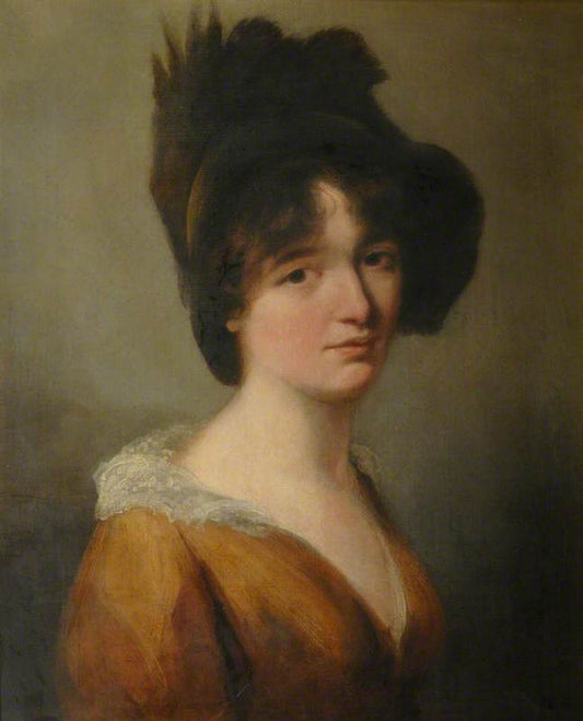 Mary Somerville (1780–1872), as a Young Woman, vintage artwork by John Jackson, 12x8" (A4) Poster