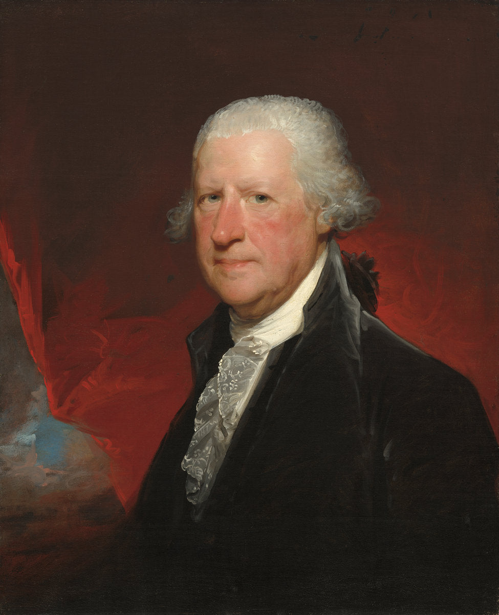 Edward Shippen, vintage artwork by Gilbert Stuart, 12x8" (A4) Poster