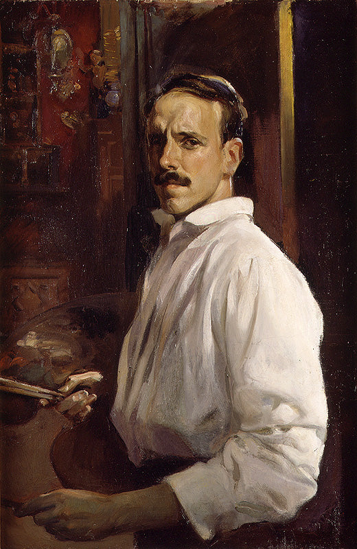 Autorretrato by Jose Benlliure Ortiz,16x12(A3) Poster