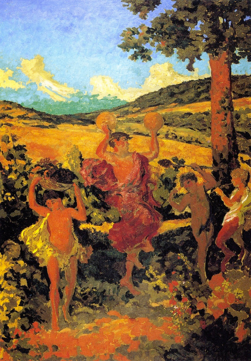 he Triumph of Bacchus (Rural Festival) by Ker Xavier Roussel,A3(16x12")Poster