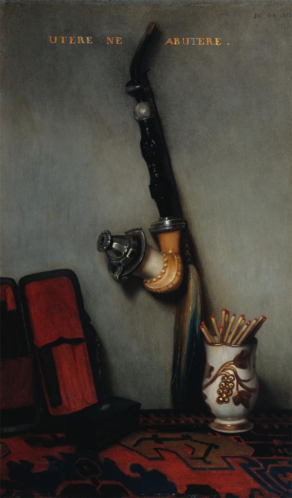 Still-Life with Pipe, vintage artwork by Alexandre-Gabriel Decamps, A3 (16x12") Poster Print