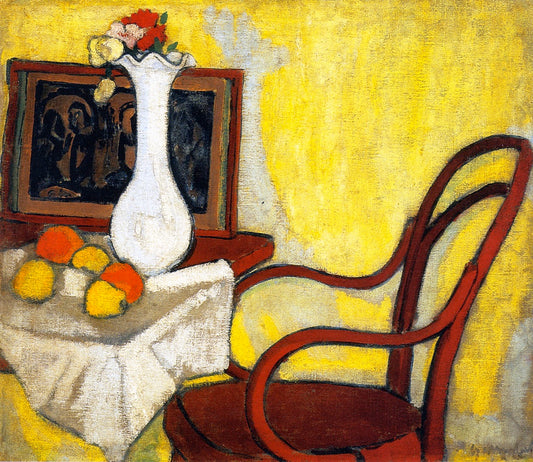 Interior with Thonet chair by Sándor Galimberti,16x12(A3) Poster