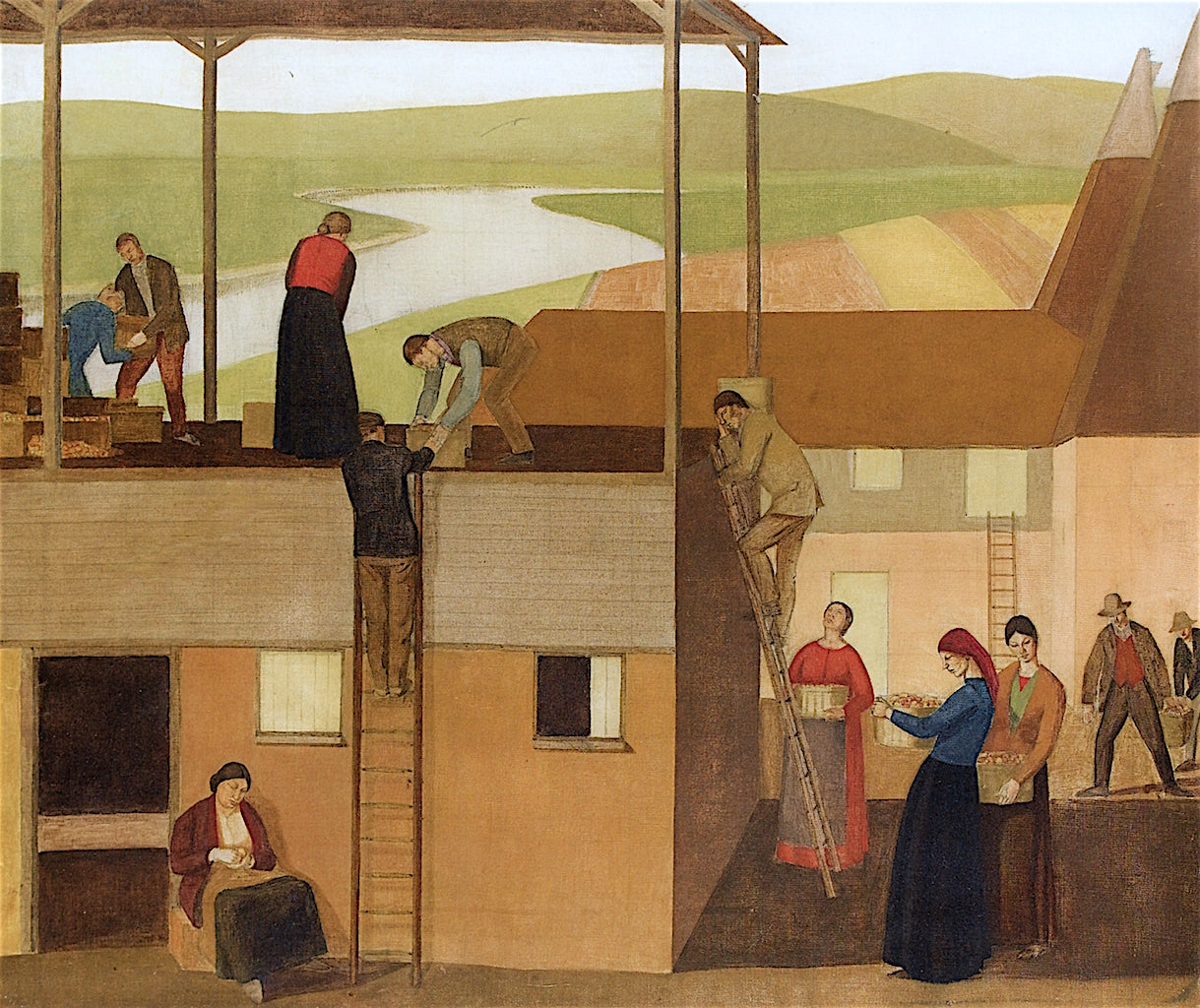 Design for Wall Decoration by Winifred Knights,16x12(A3) Poster