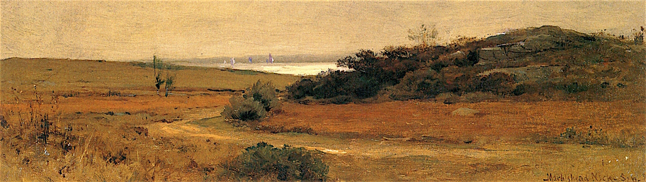 Marblehead Neck, vintage artwork by George Henry Smillie, 12x8" (A4) Poster