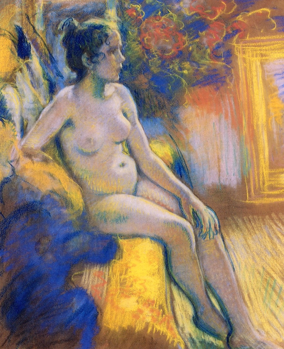 Nude in the Studio by Georges Lemmen,A3(16x12")Poster