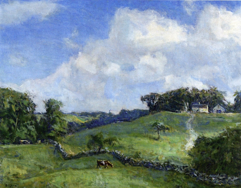 A Clearing in June, vintage artwork by Charles Harold Davis, 12x8" (A4) Poster