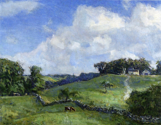 A Clearing in June, vintage artwork by Charles Harold Davis, 12x8" (A4) Poster