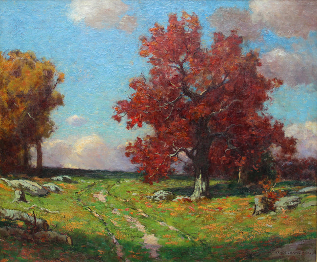 The Great Oak, Autumn by Bruce Crane,A3(16x12")Poster