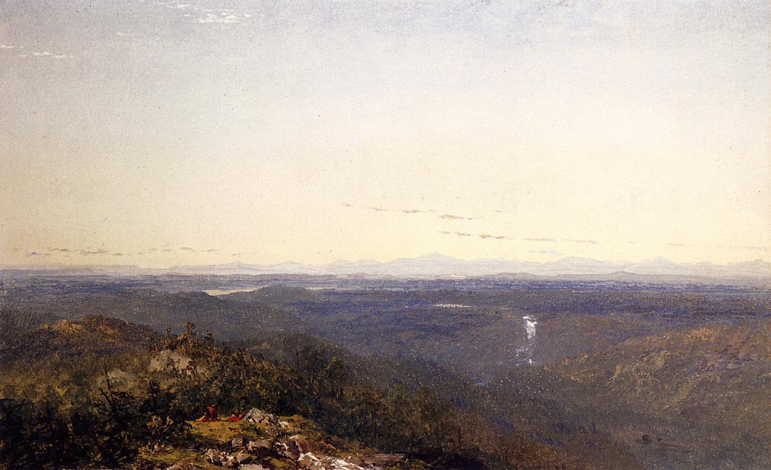 The Catskills, vintage artwork by John Frederick Kensett, A3 (16x12") Poster Print
