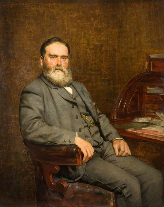 George Meakin, vintage artwork by Edwin Arthur Ward R.A., 12x8" (A4) Poster