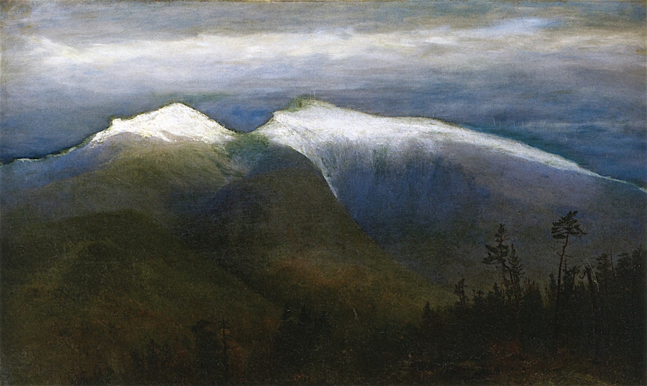 The White Mountains, from Randolph Hill, vintage artwork by Homer Dodge Martin, 12x8" (A4) Poster
