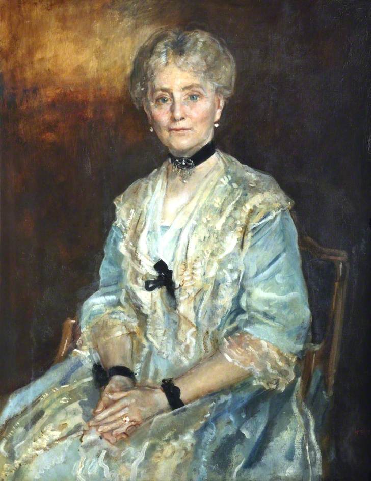 Mrs John Rankin by Ambrose McEvoy,16x12(A3) Poster