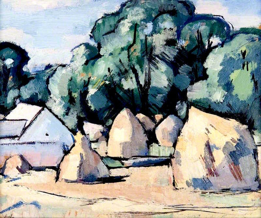 Laggan Farm Buildings near Dalbeattie by Samuel John Peploe,16x12(A3) Poster