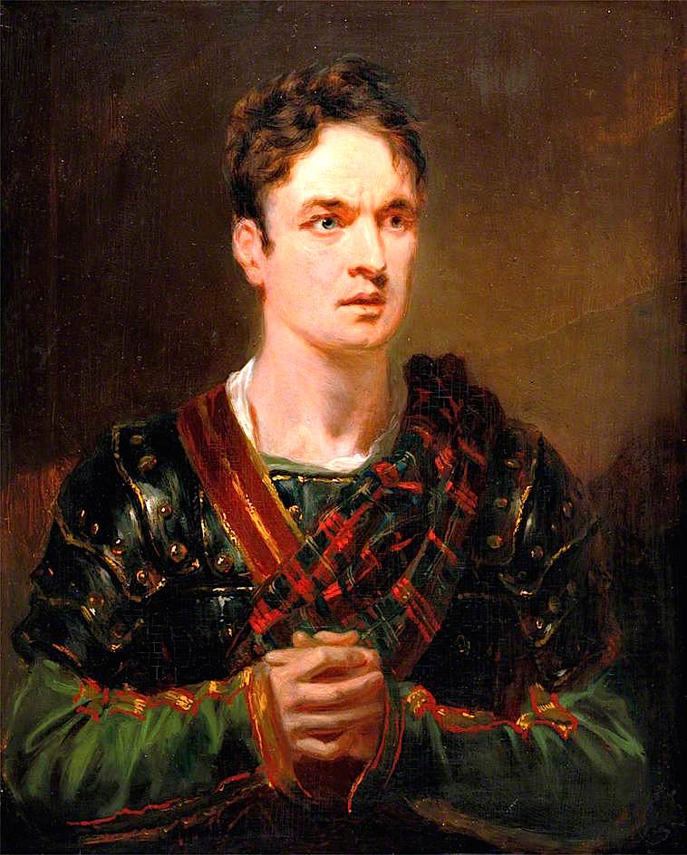 William Charles Macready, as Macbeth in 'Macbeth' by  William Shakespeare, vintage artwork by George Clint, 12x8" (A4) Poster