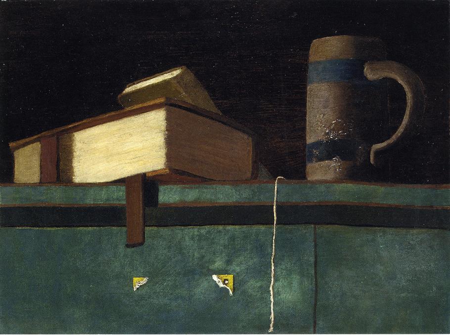 Still Life with Books and Mug by John Frederick Peto,A3(16x12")Poster
