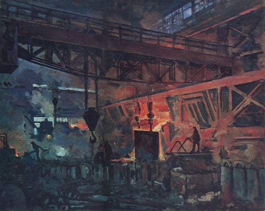 Oil Refinery by Aristarkh Lentulov,16x12(A3) Poster