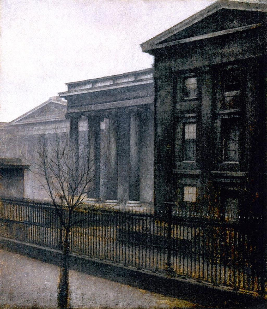 From the British Museum, Winter by Vilhelm Hammershoi,A3(16x12")Poster
