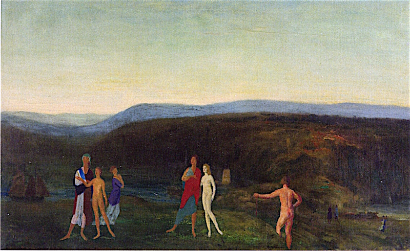 Midsummer Evening by Arthur B. Davies,A3(16x12")Poster