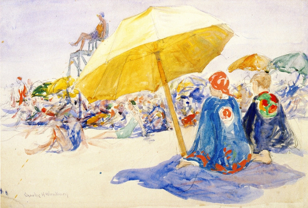 The Life Guard by Charles H. Woodbury,A3(16x12")Poster
