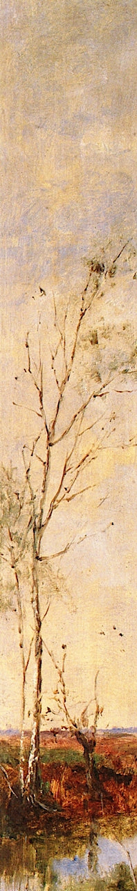 A Scene in Drenthe, vintage artwork by Sientje Mesdag-Van Houten, 12x8" (A4) Poster