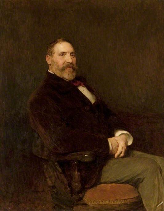 James T. Tullis, vintage artwork by Sir William Quiller Orchardson, 12x8" (A4) Poster