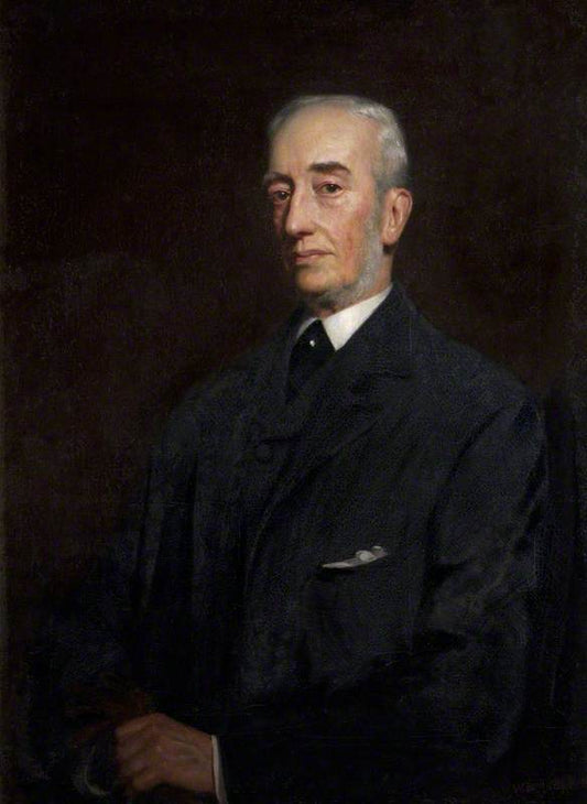 The Reverend Alfred Nathaniel Holden Curzon, vintage artwork by William Logsdail, 12x8" (A4) Poster