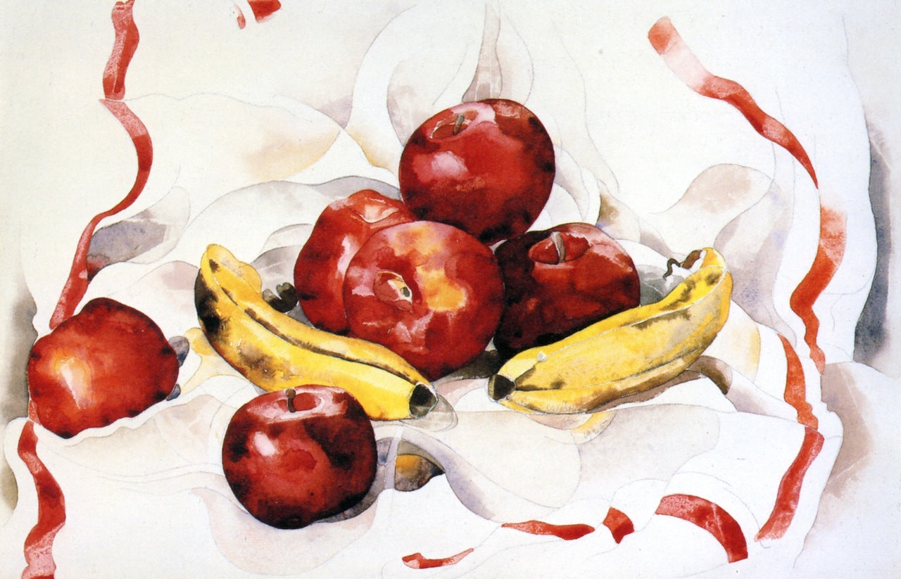 Apples and Bananas by Charles Demuth,16x12(A3) Poster