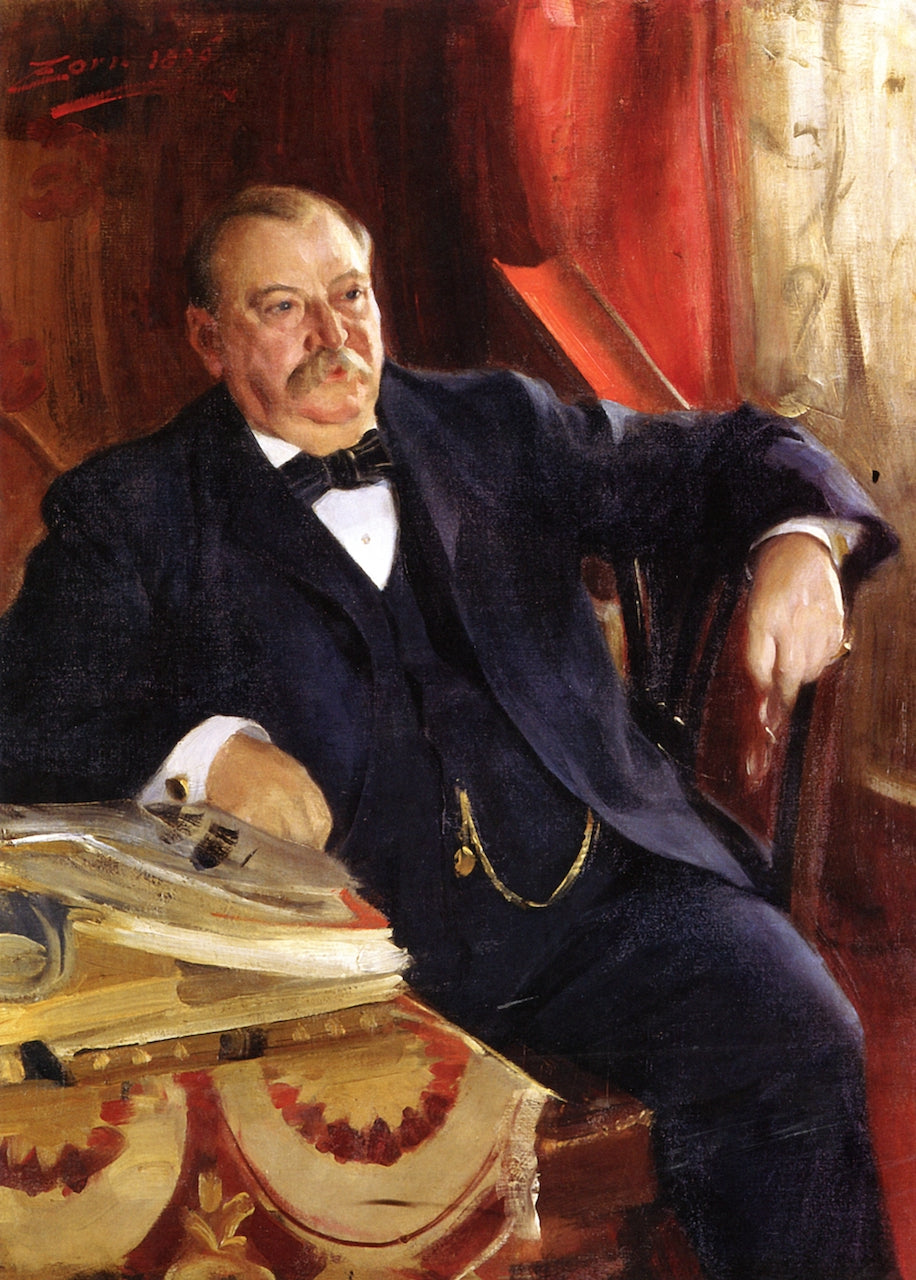 Grover Cleveland by Anders Zorn,A3(16x12")Poster