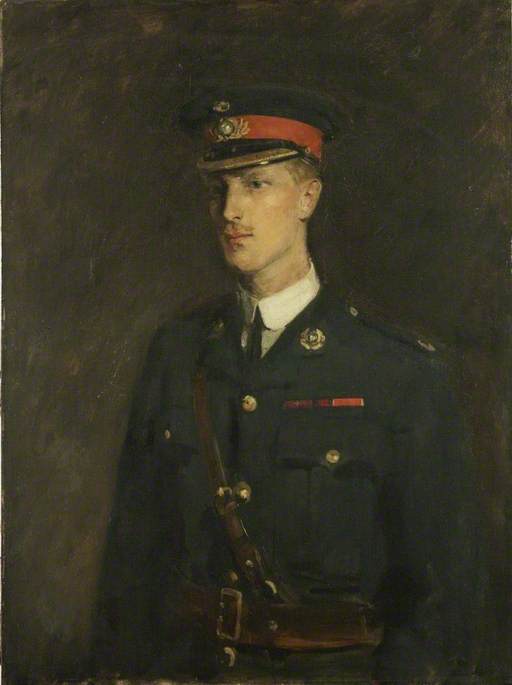 Major Edward Bamford by Ambrose McEvoy,16x12(A3) Poster