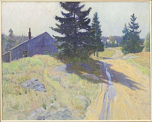 Maine Landscape by Newell Convers (N.C.) Wyeth,16x12(A3) Poster