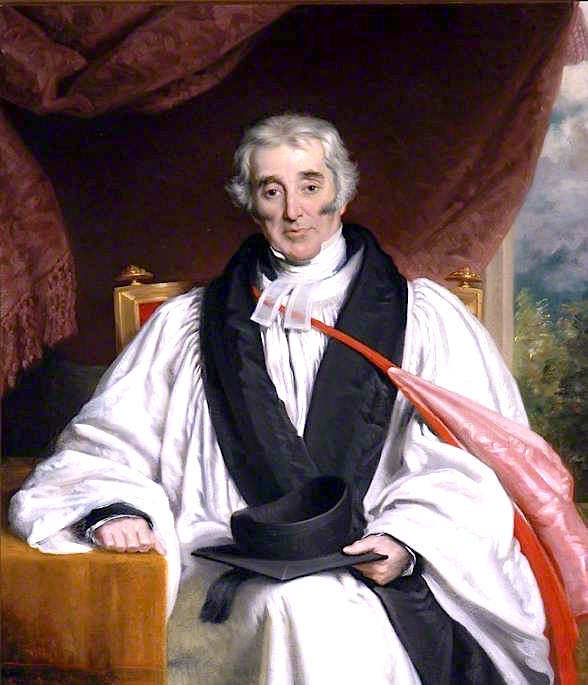 The Honourable Gerald Valerian Wellesley, DD, vintage artwork by Richard Evans, 12x8" (A4) Poster