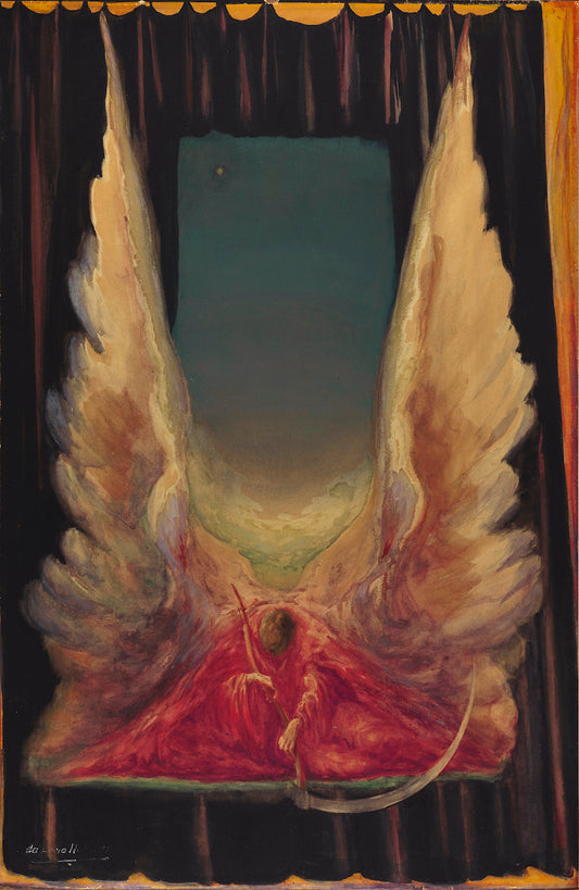 God's Idea, vintage artwork by Da Loria Norman, 12x8" (A4) Poster