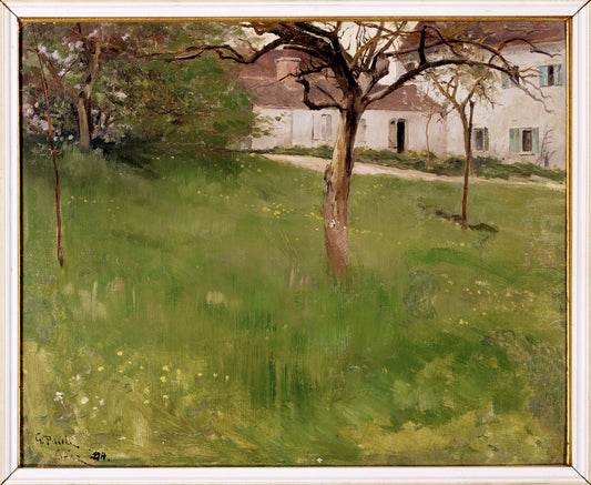 A Garden in Grez by Georg Pauli,A3(16x12")Poster