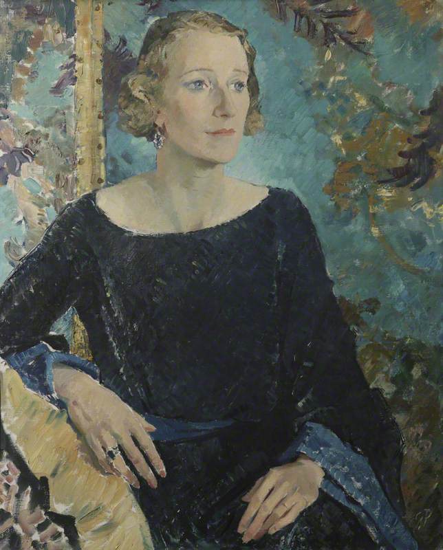  Honourable Ruth Cable, Lady Benthall by Glyn Warren Philpot,16x12(A3) Poster