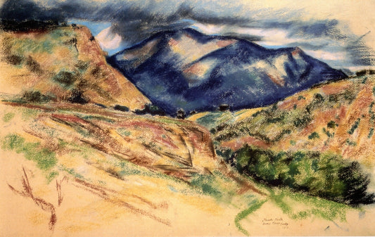 Arroyo Hondo - Valdez by Marsden Hartley,16x12(A3) Poster
