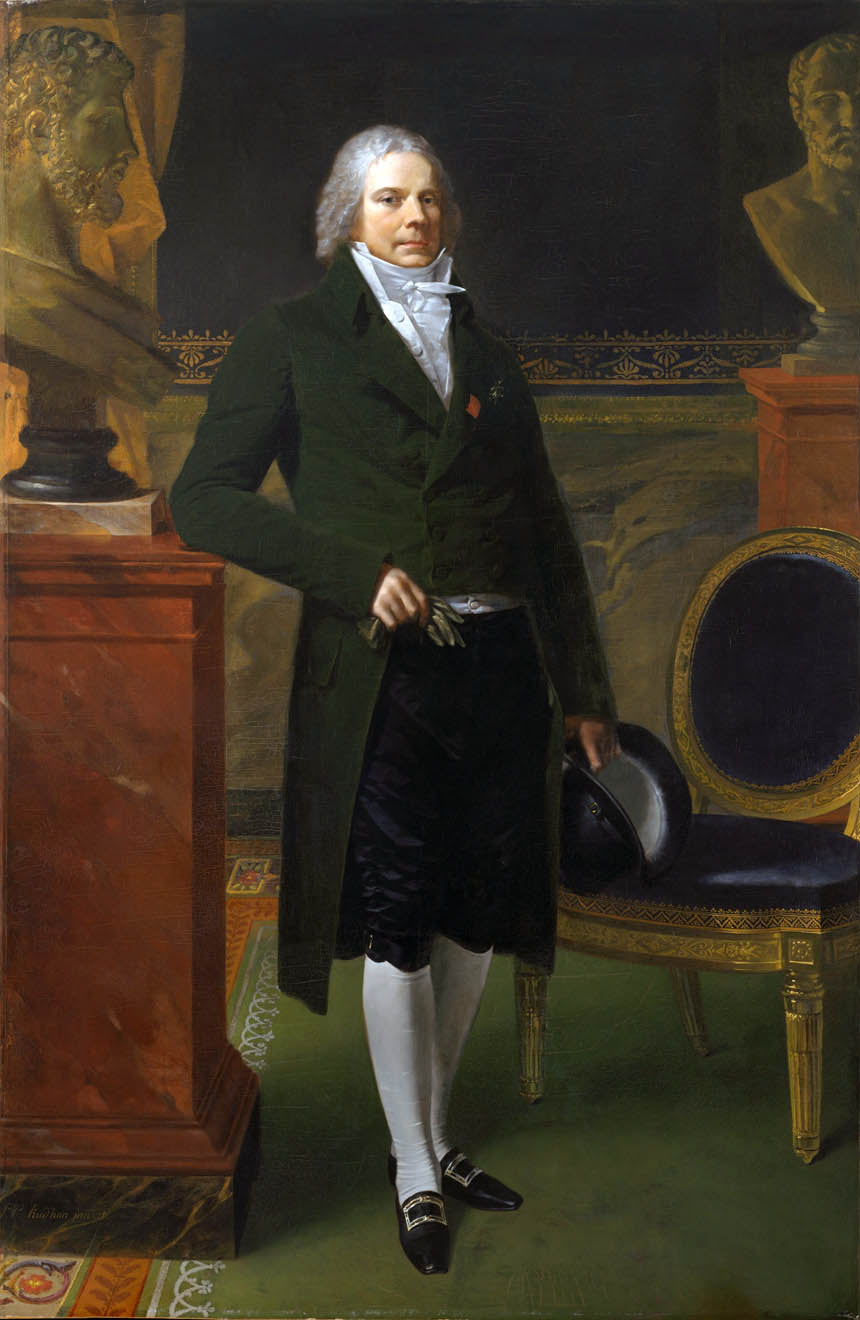 Charles-Maurice de Talleyrand-Perigord, Prince de Benevent, vintage artwork by Pierre-Paul Prud'hon, 12x8" (A4) Poster